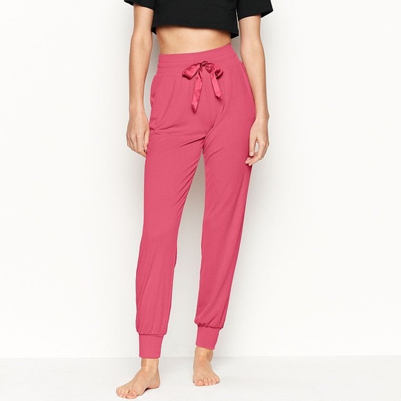 Victoria’s Secret Supersoft Modal Draped Jogger - Violet - Size M - Picture 1 of 9